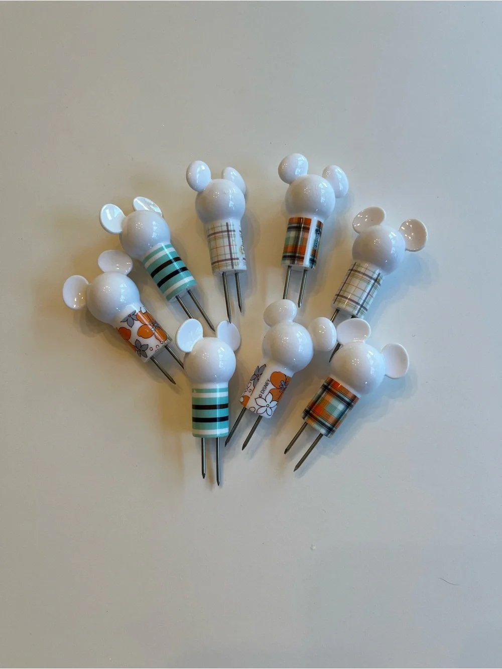 Disney Mickey Mouse Corn On The Cob Holders